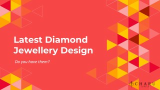 Latest Diamond Ring Designs 2018