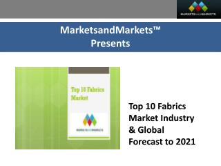 Top 10 Fabrics Market