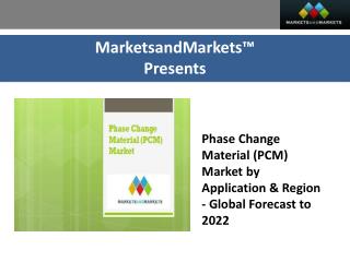 Phase Change Material (PCM) Market