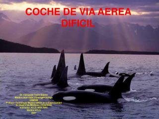 COCHE DE VIA AEREA DIFICIL