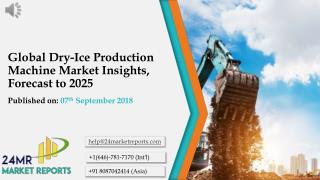 Global Dry-Ice Production Machine Market Insights, Forecast to 2025