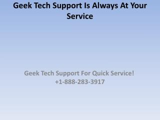 Geek Squad Tech Support