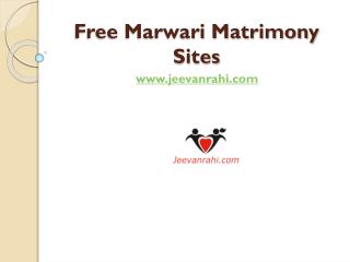 Free Marwari Matrimony Sites