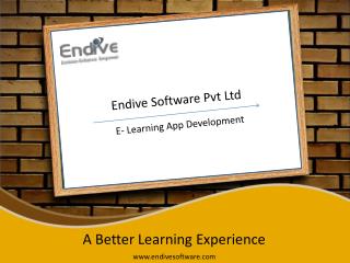 e-Learning Mobile App Development