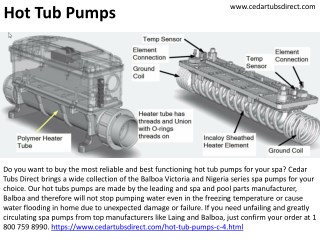 Reliable and Best Functioning Hot Tub Pumps