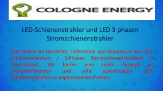 LED-Schienenstrahler und LED 3 phasen Stromschienenstrahler