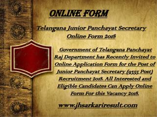 Online form