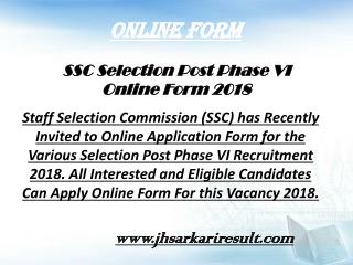 Online form