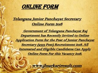 Online form