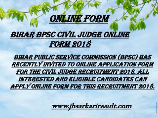 Online form