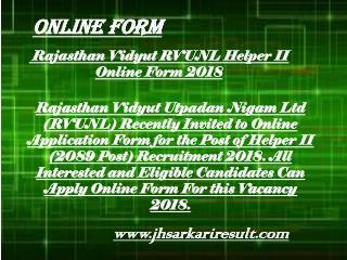 Online form