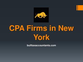 CPA Firms in New York - bulltaxaccountants.com