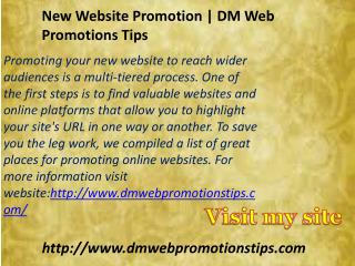 Best SEO Sites in 2018 | DM Web Promotions Tips