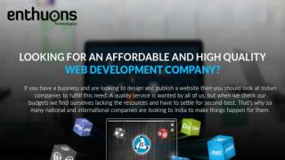 Web development company