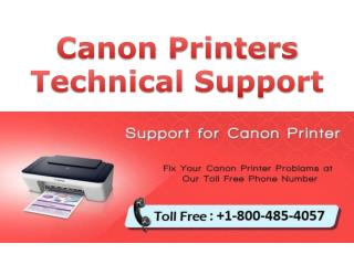 Canon printers technical support