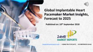 Global Implantable Heart Pacemaker Market Insights, Forecast to 2025