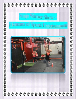 Ninja Warrior Show â€“ Elements of Sports Entertainment
