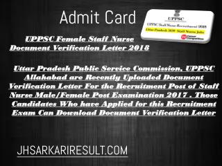 Admit Card