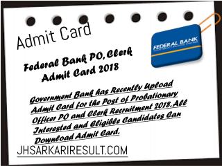 Admit Card