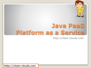 8. Java PaaS Offerings