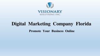 Best Services Online Marketing Company Florida