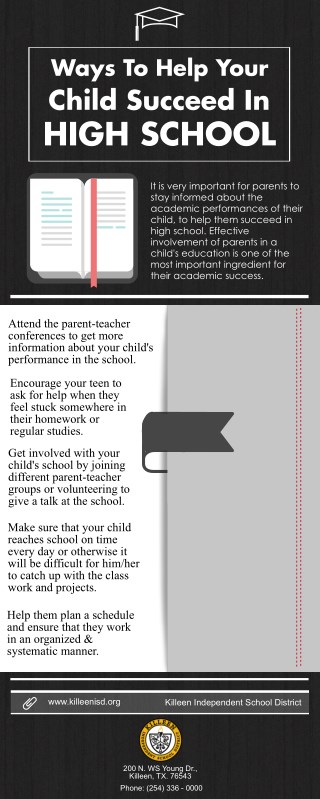 Ways To Help Your Child Succeed In High School