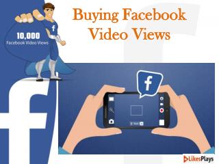Buying Facebook Video Views
