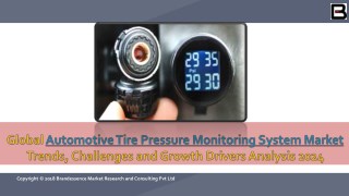 Global Automotive Tire Pressure Monitoring System MarketÂ 