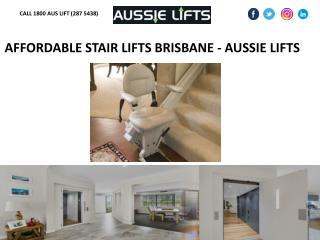 AFFORDABLE STAIR LIFTS BRISBANE - AUSSIE LIFTS