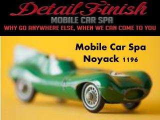 Mobile Car Spa Noyack 1196