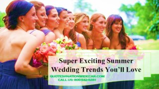 Super Exciting Summer Wedding Trends With Charter Bus Baltimore Youâ€™Ll Love