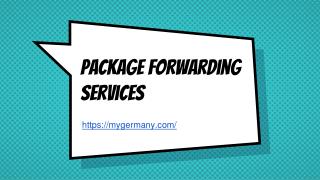 Package Forwarding Services