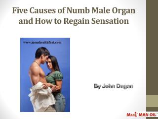 Five Causes of Numb Male Organ and How to Regain Sensation