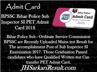 Admit card