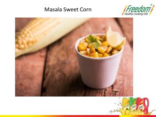 Masala Sweet Corn