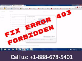 Call 1-888-678-5401 How to fix Google 403 error code