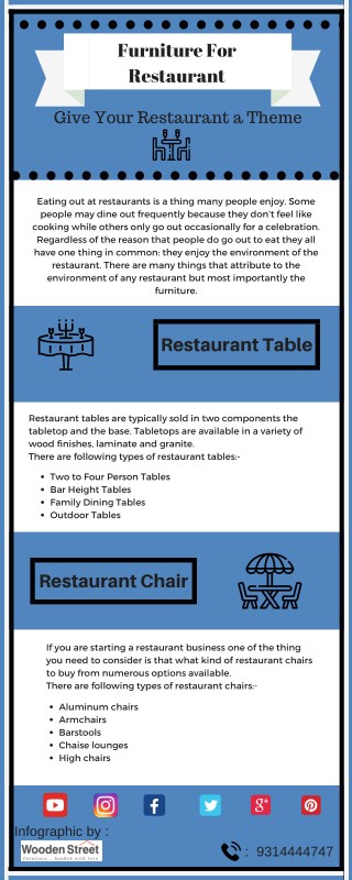 Restaurant Furniture for Sale - Wooden Street