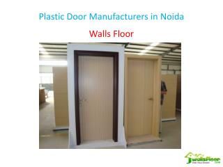 Plastic Door Manufacturers in Noida