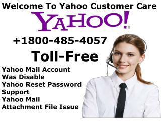 Yahoo Mail Support USA 18004854057 Yahoo Support