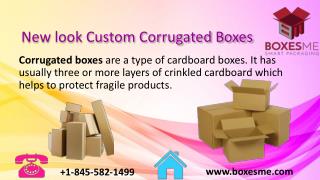 New look Custom Corrugated Boxes