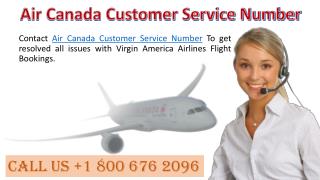 Air Canada Customer Service Phone Number 1 800 676 2096 USA