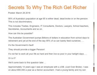 Secrets To Why The Rich Get Richer | Success Accounting Group