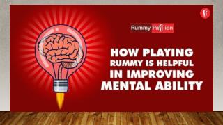 How Playing Rummy is Helpful in Improving Mental Ability!