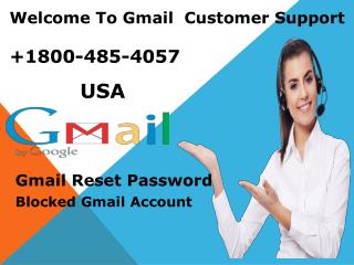Gmail Customer Support Number 18004854057 & Service