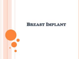 Breast implant in India