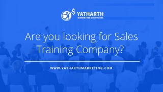 Online Sales Training Program | Corporate Sales Training Firm | YMS | Ahmedababd | Banglore | Mumbai | Pune | Delhi