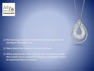Diamond Jewelry for Wedding - latest collection of wedding jewelry