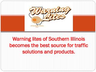 Traffic barricades, Small stop sign, High visibility clothing at warninglitesofsouthernillinois.com