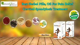 Best Herbal Pills, Oil for Pain Relief Cervical Spondylosis Treatment