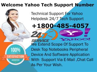 Yahoo Customer Support 18004854057 Yahoo Toll-Free Service